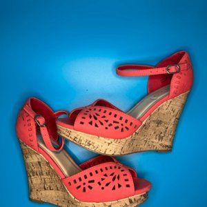Sbicca Sandals Sz 6 Coral